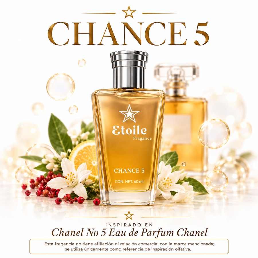 Chance 5 | Perfume para Mujer 60 ml