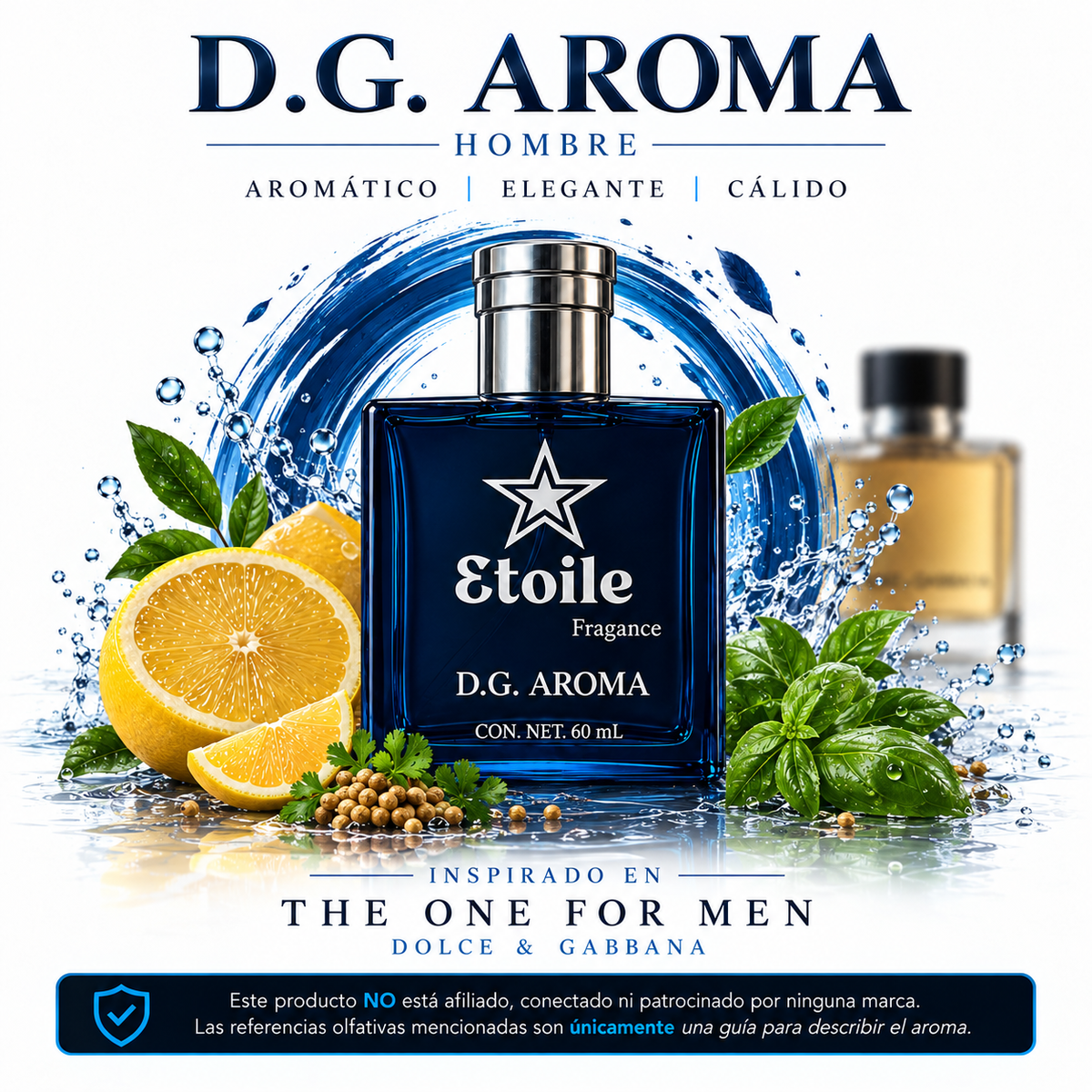D.G. AROMA | Perfume para Hombre 60 ml