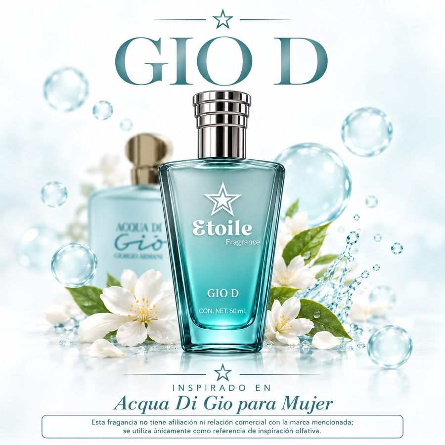 Gio D | Perfume para Mujer 60 ml