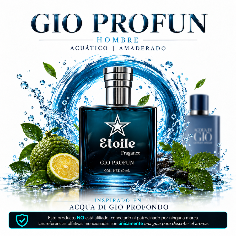 GIO PROFUN | Perfume para Hombre 60 ml