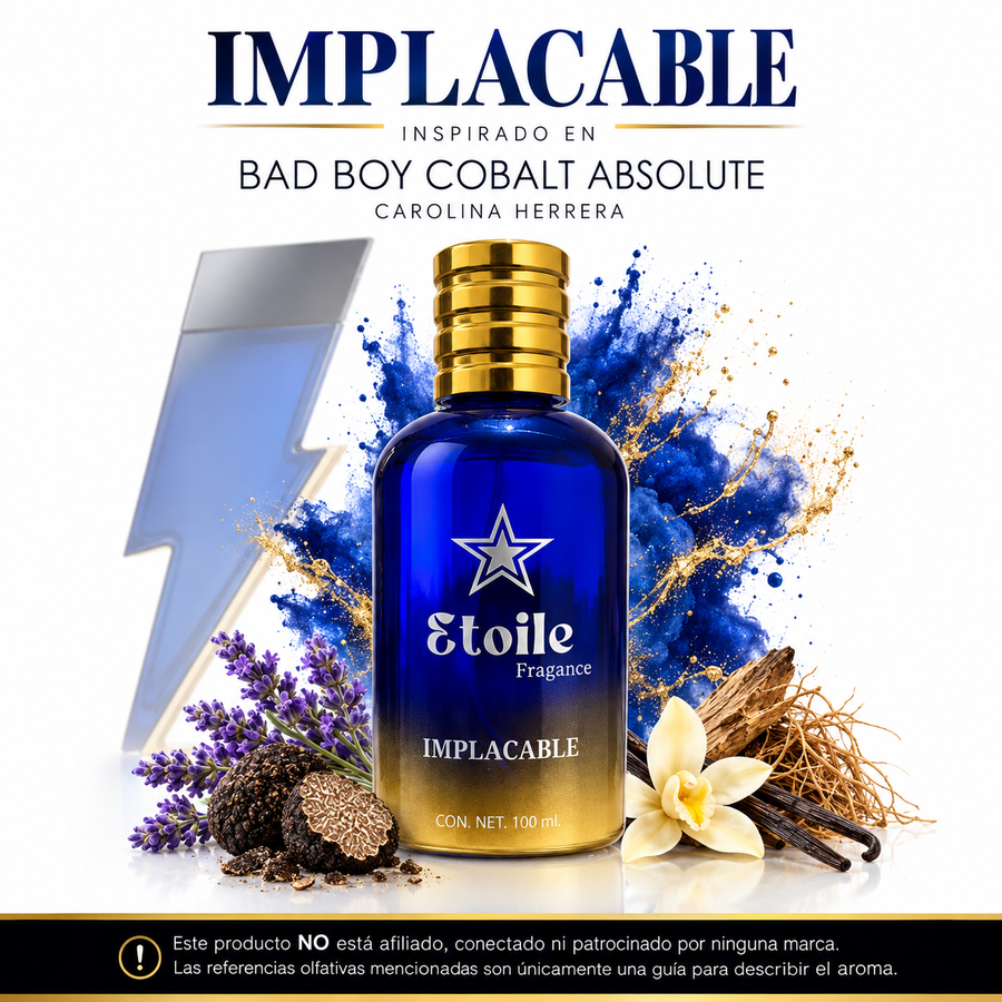 IMPLACABLE | Perfume para Hombre 100 ml
