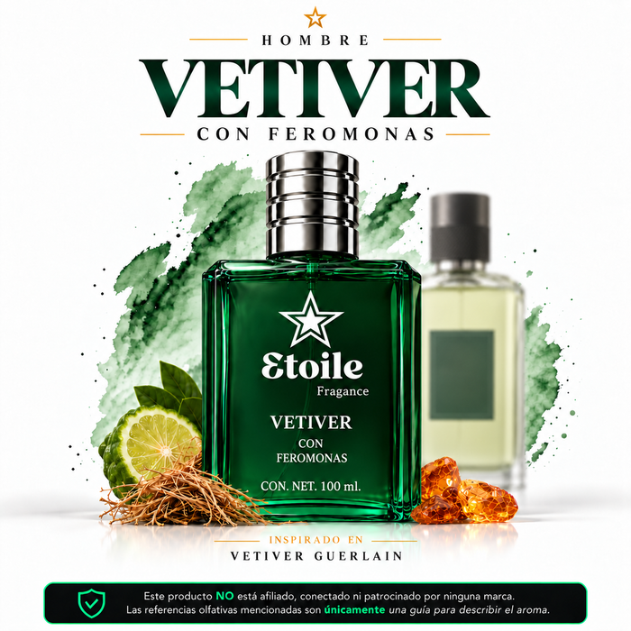 Vetiver con Feromonas 100 ml